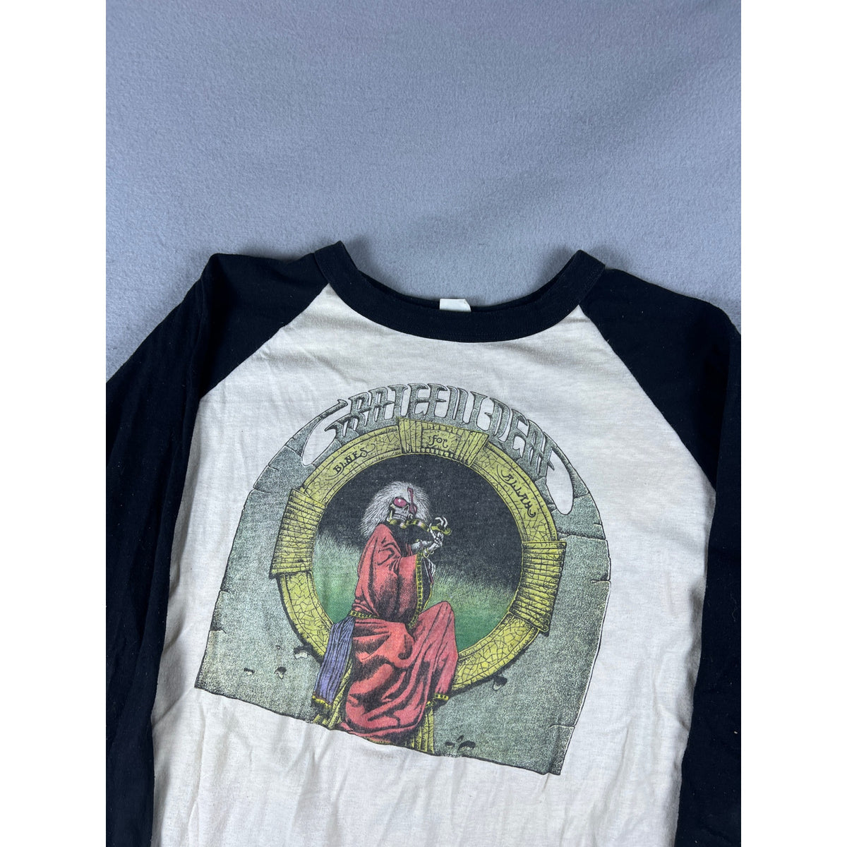 Vintage Grateful Dead Blues For Allah Baseball Raglan Shirt - XL