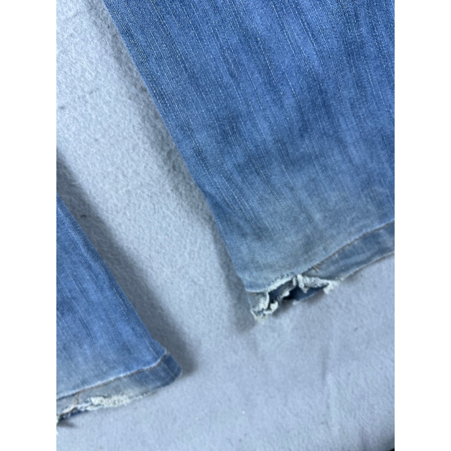Vintage Blue Asphalt Flare Jeans - 3