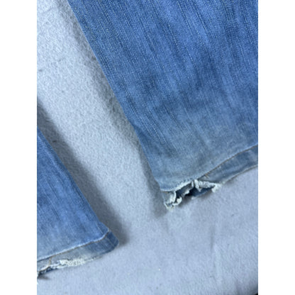 Vintage Blue Asphalt Flare Jeans - 3
