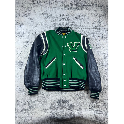 Vintage 70s Varsity Letterman Jacket - L