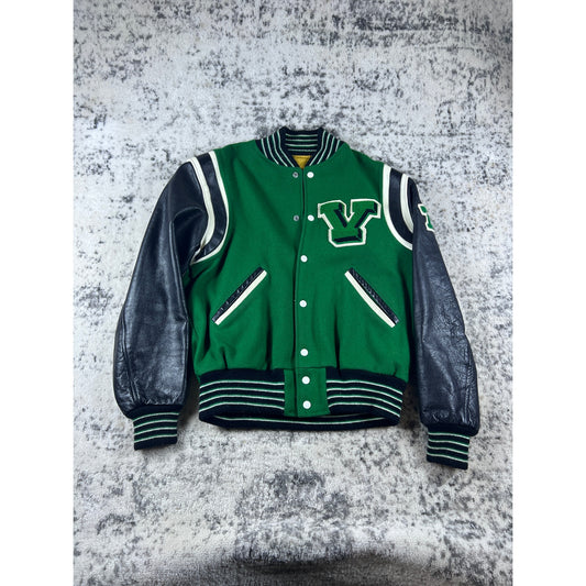 Vintage 70s Varsity Letterman Jacket - L