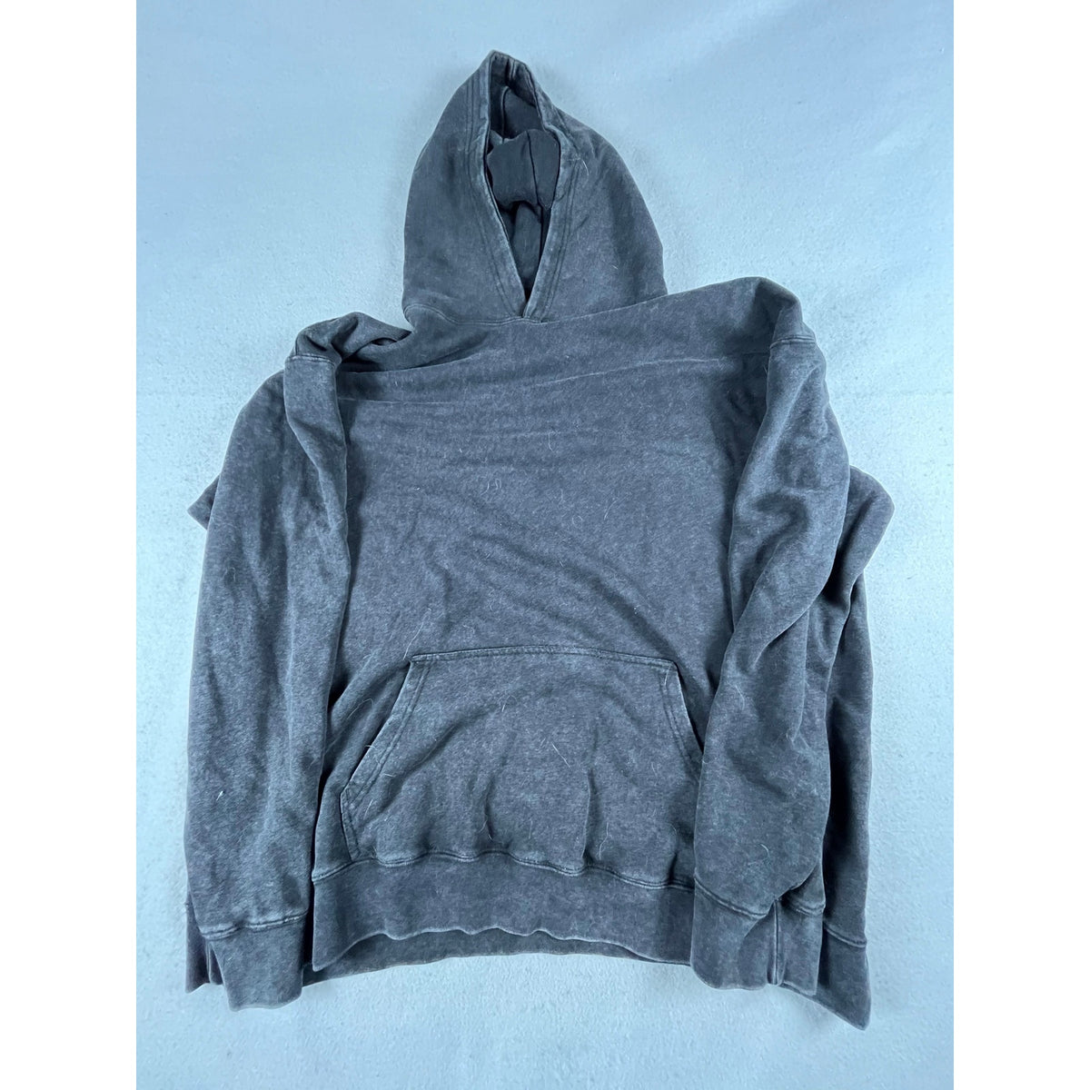 Mens Washed Hoodie Sweatshirt - XL