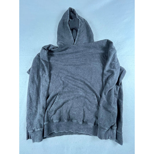 Mens Washed Hoodie Sweatshirt - XL