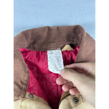 Vintage Carmel Tan Cropped Carhartt Jacket - XL