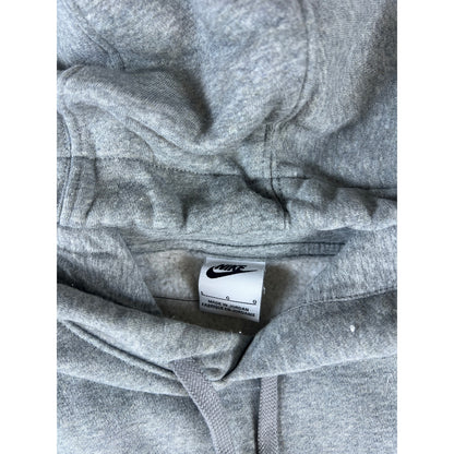 Nike Club Fleece Hoodie Mens L Gray Minimalist Lined Sweatshirt Athleisure Sport