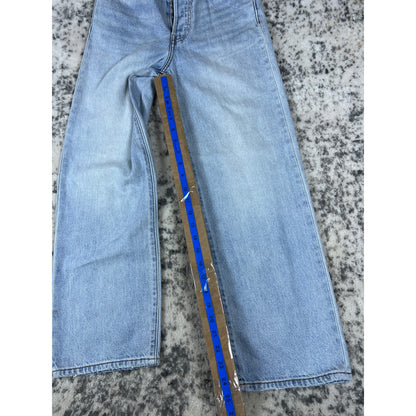 Vintage Levi's Women's Wide Leg Jeans - 28