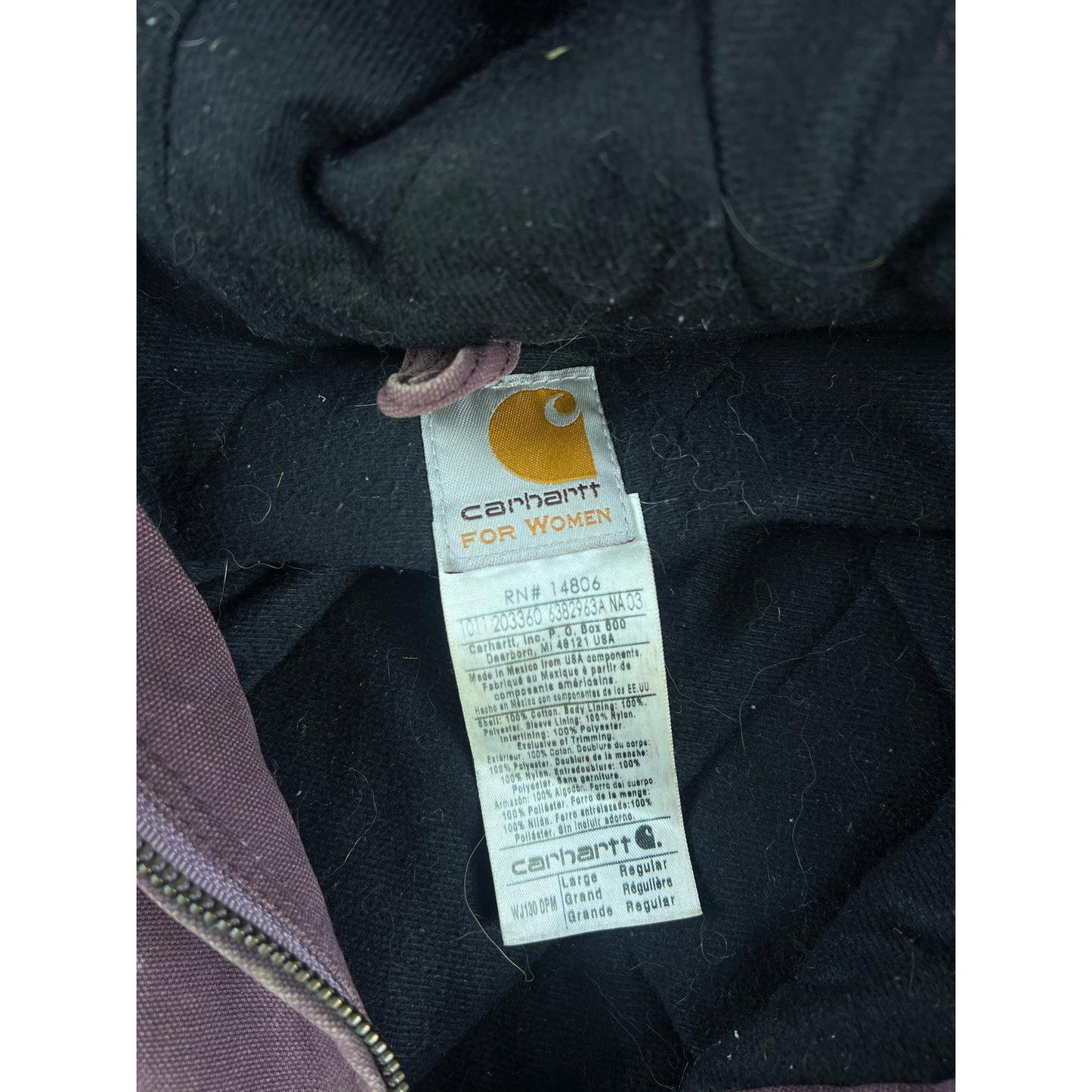 Carhartt Washed Duck Active Jacket Womens - M