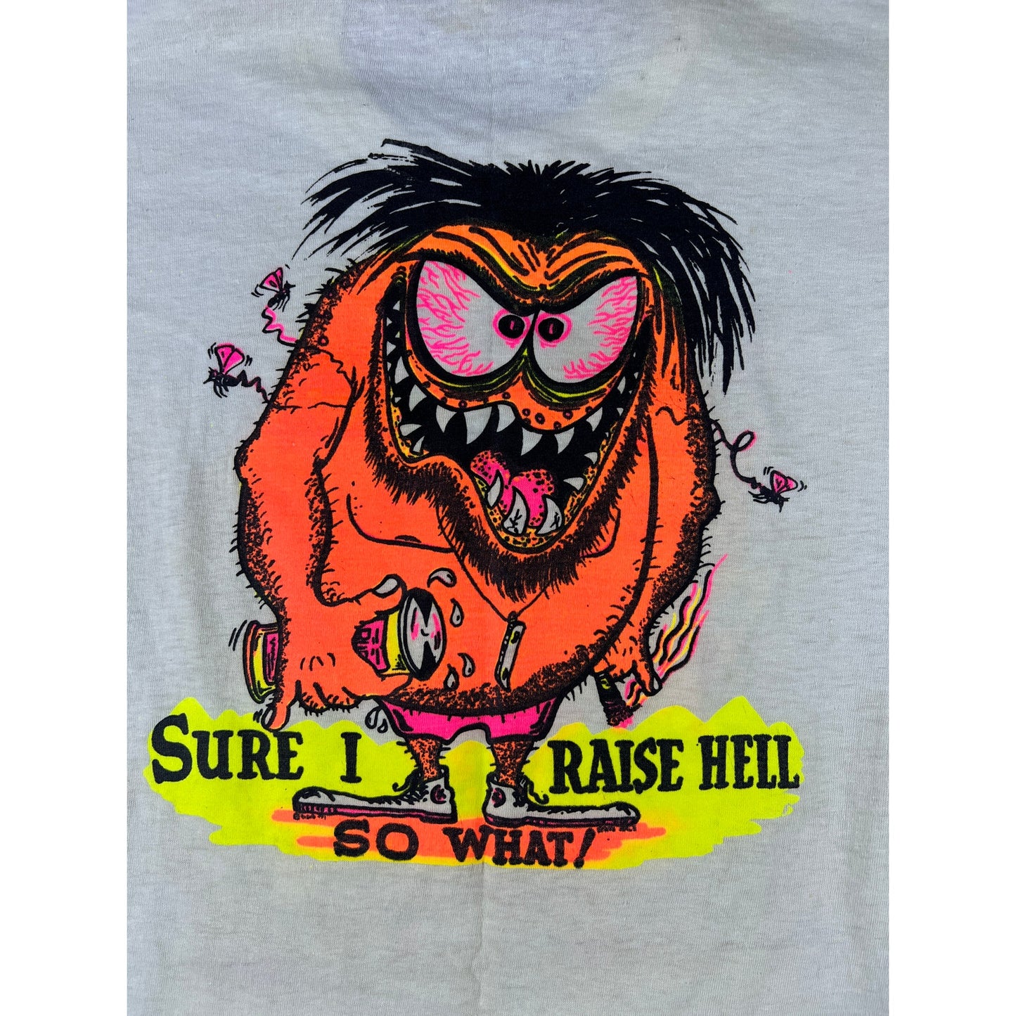 Vintage 1973 Rat Fink Ed Roth Keep on Truckin Tee - M
