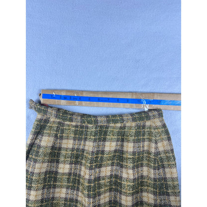 Vintage Wool Tweed Skirt - XS