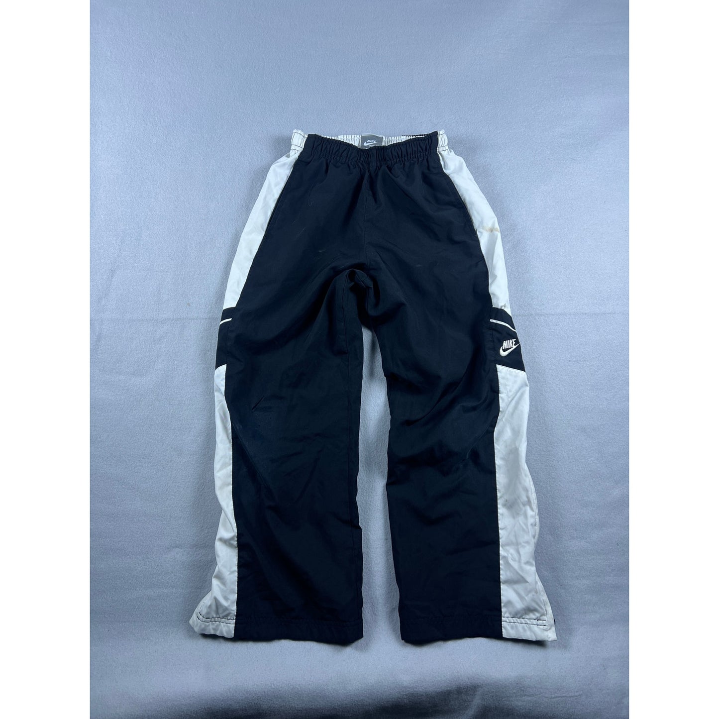 Black Nike Track Pants Spellout Youth Sz 8