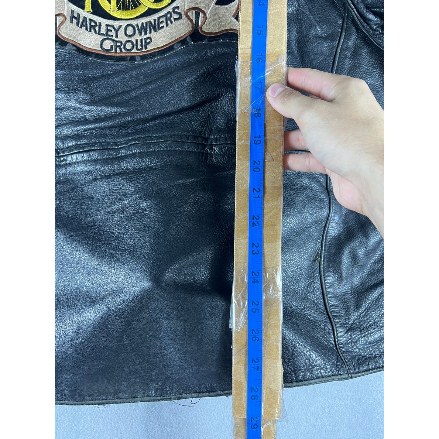 Vintage Harley Davidson Leather Biker Jacket - 3XL