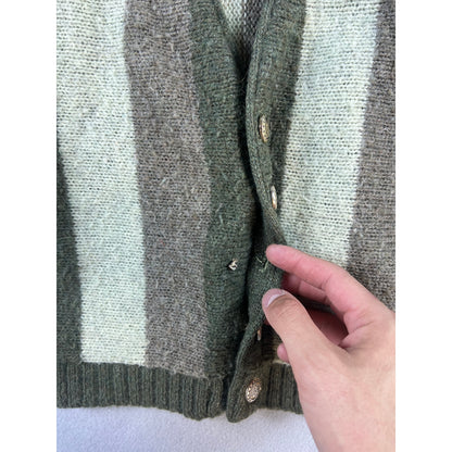 Vintage Striped Cardigan Womens - XS