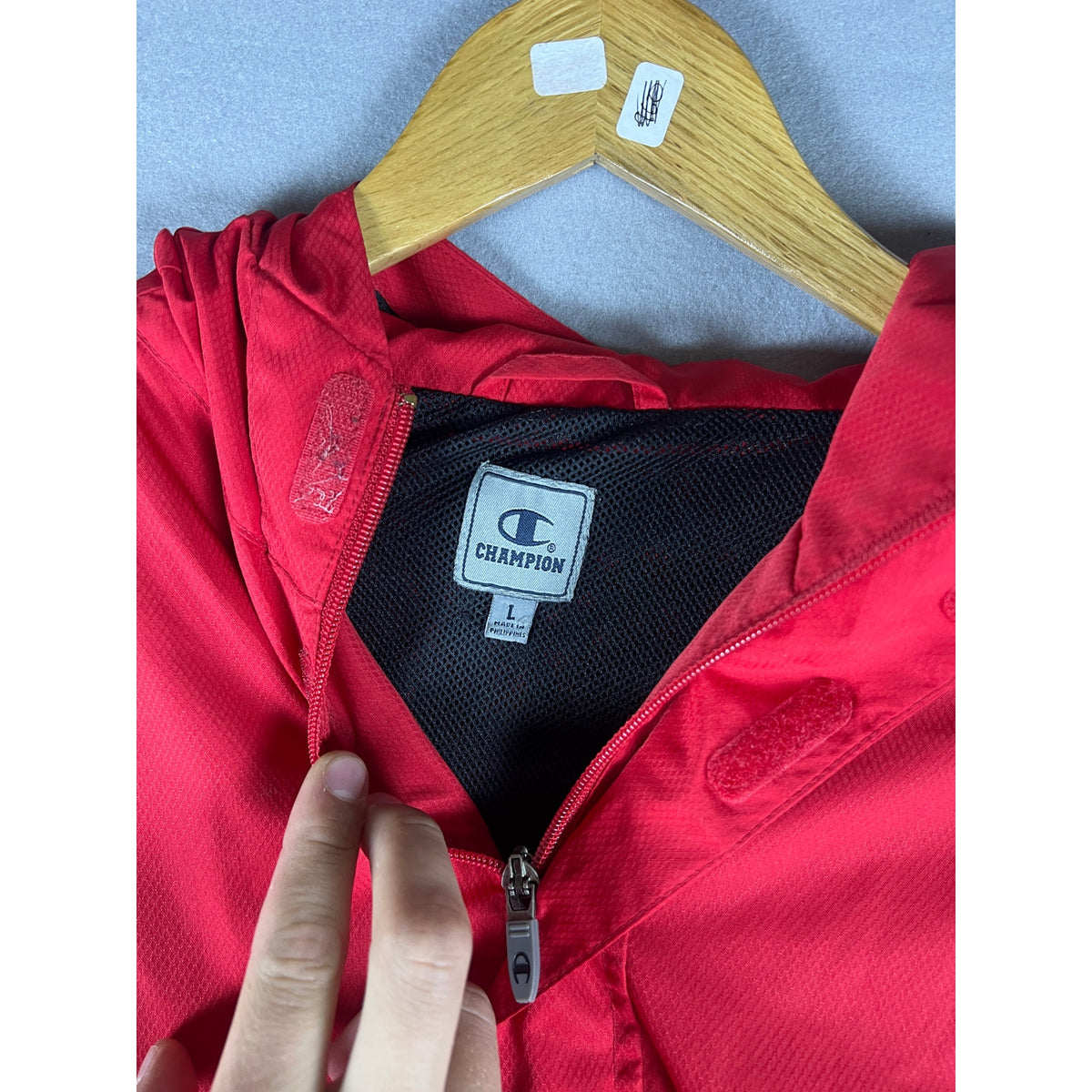 Champion Windbreaker Jacket - L