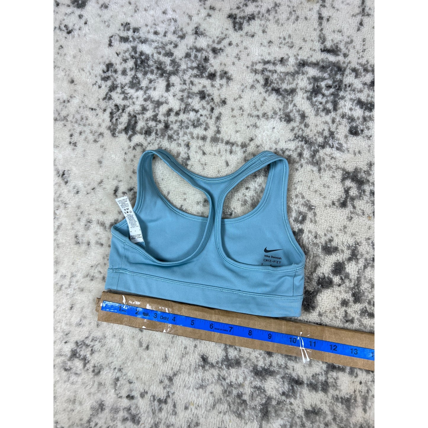 Sky Blue Nike Dri-FIT Sports Bra - YS