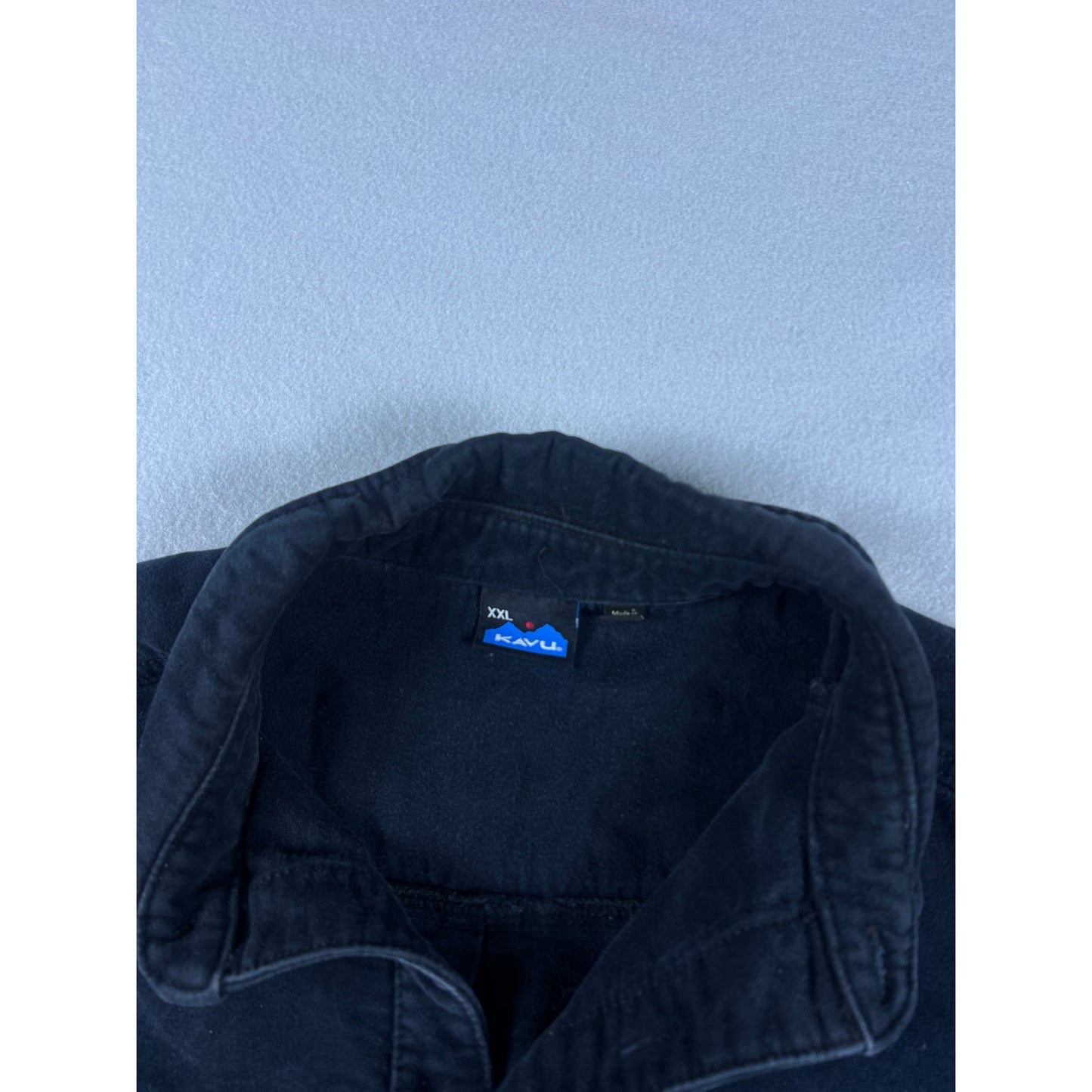 Kuhl Black Button Up Shirt - XXL