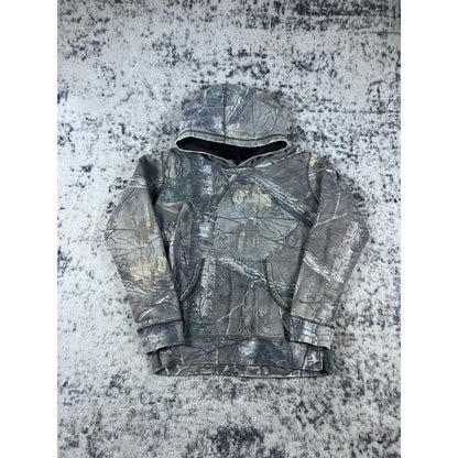 Vintage Ranger Camo Hunting Hoodie - YXL