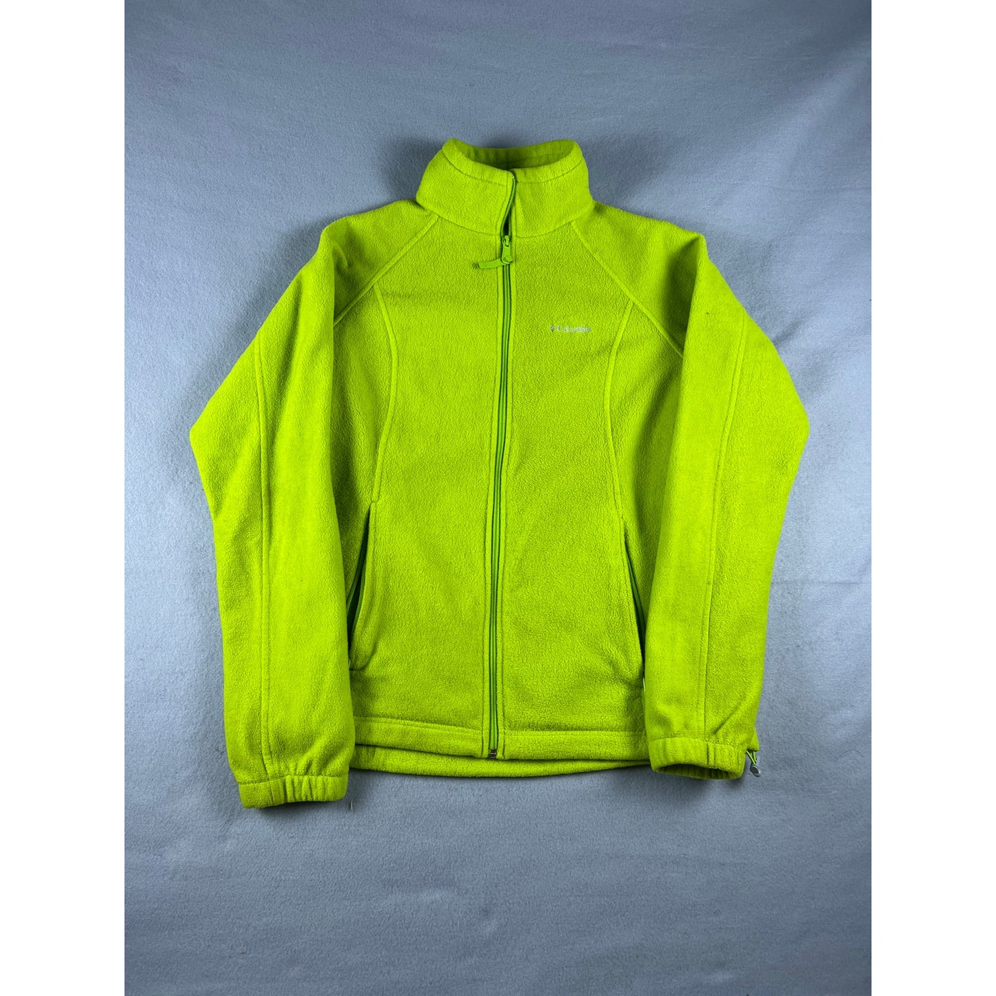 Columbia Green Fleece Full Zip Jacket - L