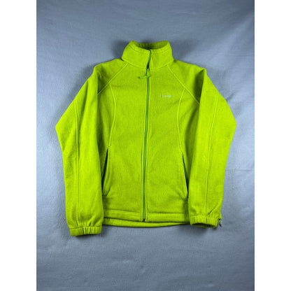 Columbia Green Fleece Full Zip Jacket - L