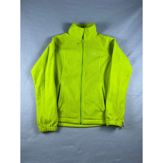 Columbia Green Fleece Full Zip Jacket - L