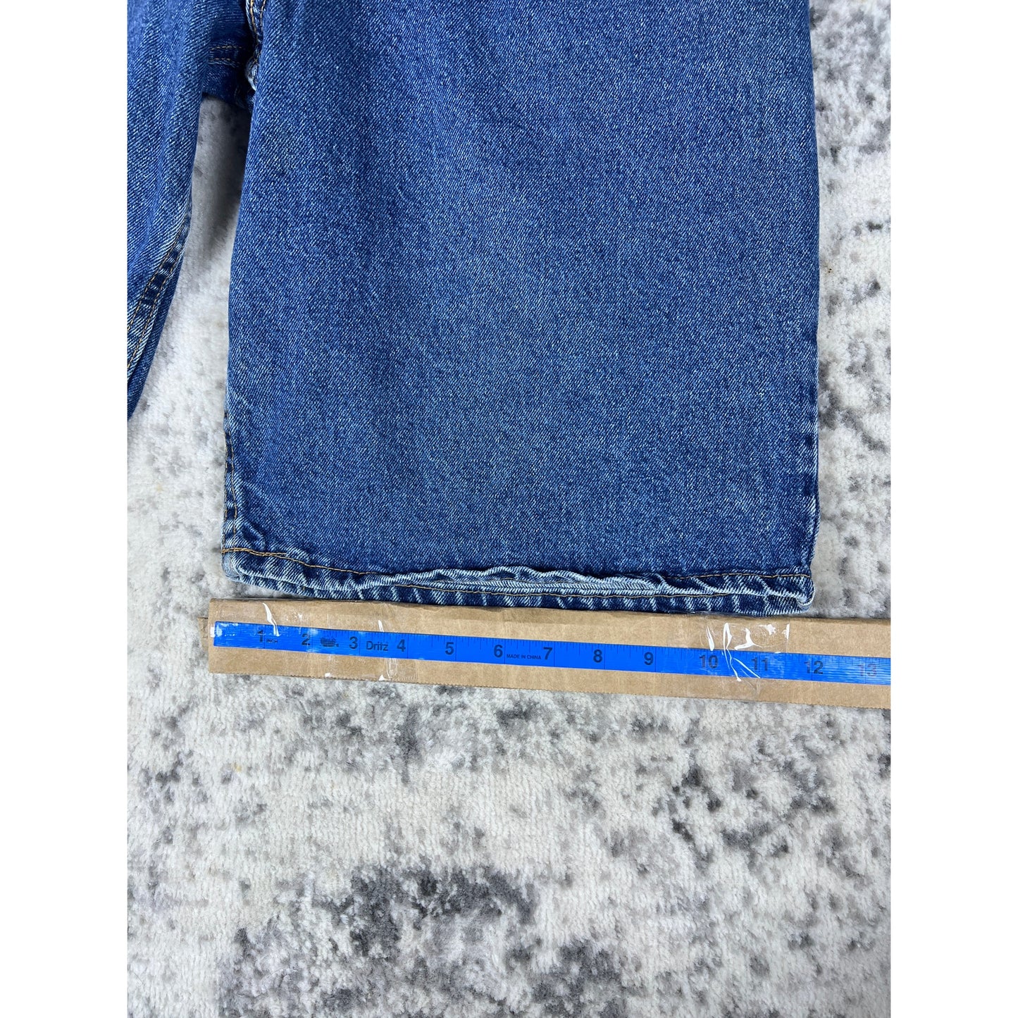 VTG Levi's Orange Tab Denim Shorts 32 Baggy Dark Wash 90s Jorts