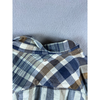 KUHL Flannel Plaid Shirt - L