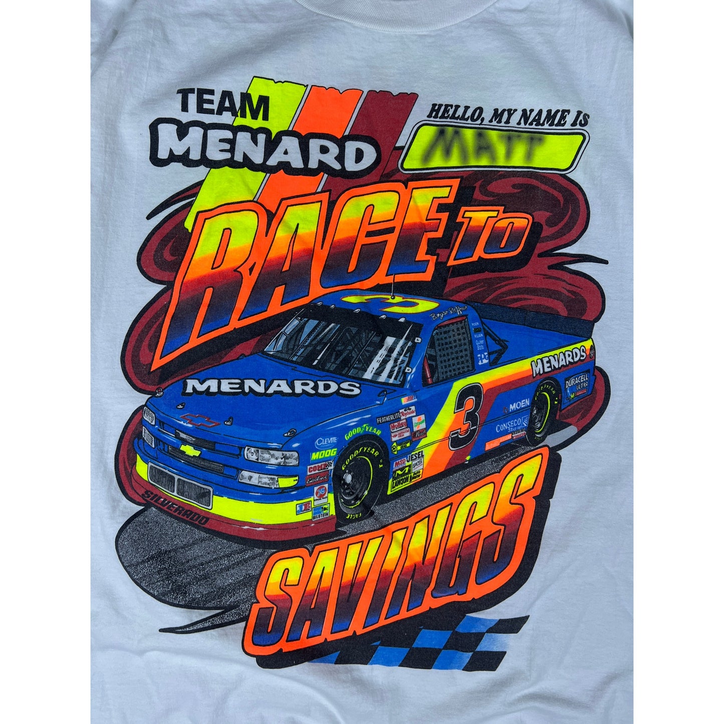 VTG NASCAR Racing T-Shirt - L