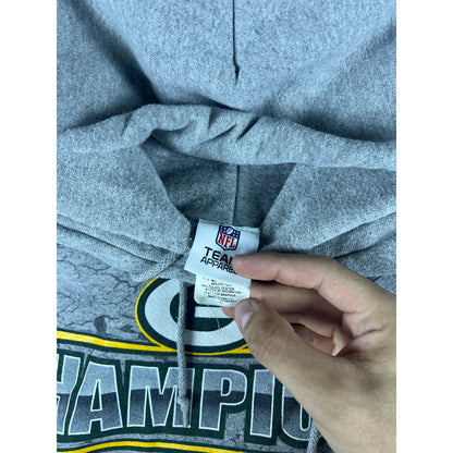 Green Bay Packers Super Bowl XLV Champions Hoodie - L