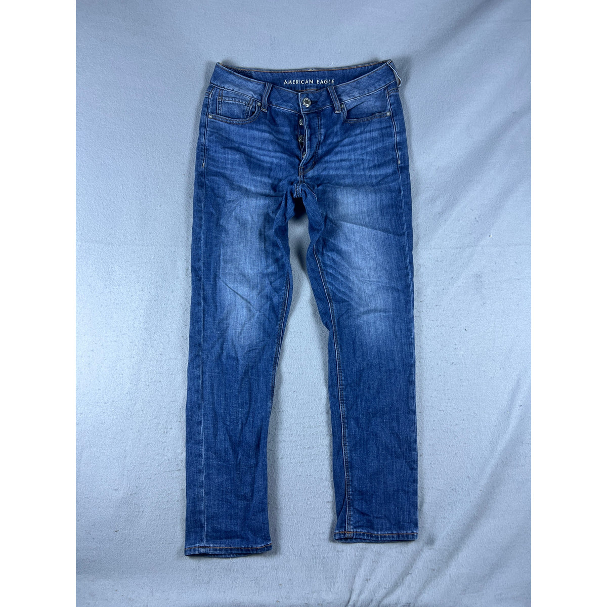 American Eagle Straight Leg Slim Jeans Womens - 8