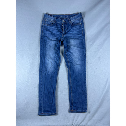 American Eagle Straight Leg Slim Jeans Womens - 8