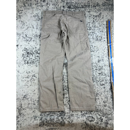 Vintage Key Double Knee Tan Carpenter Pants - 34