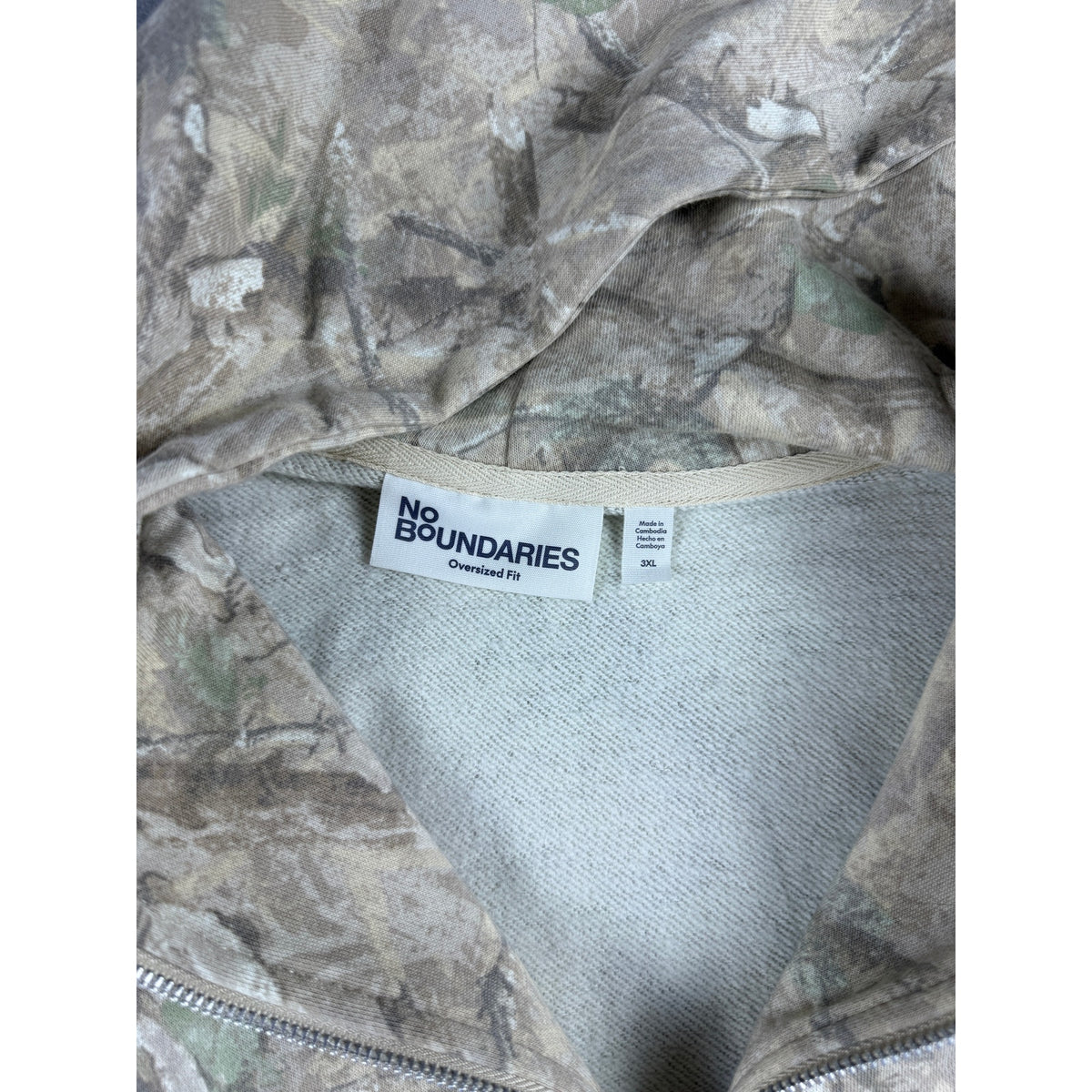 No Boundaries RealTree Camo Hoodie - 3XL