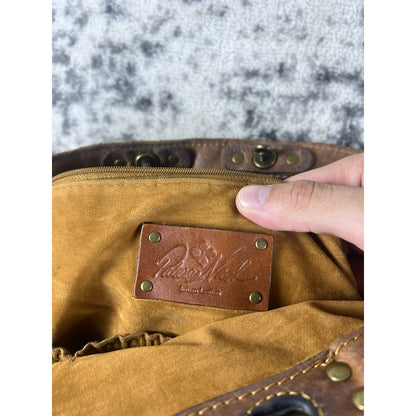 Vintage PATRICIA NASH 100% Leather Tote