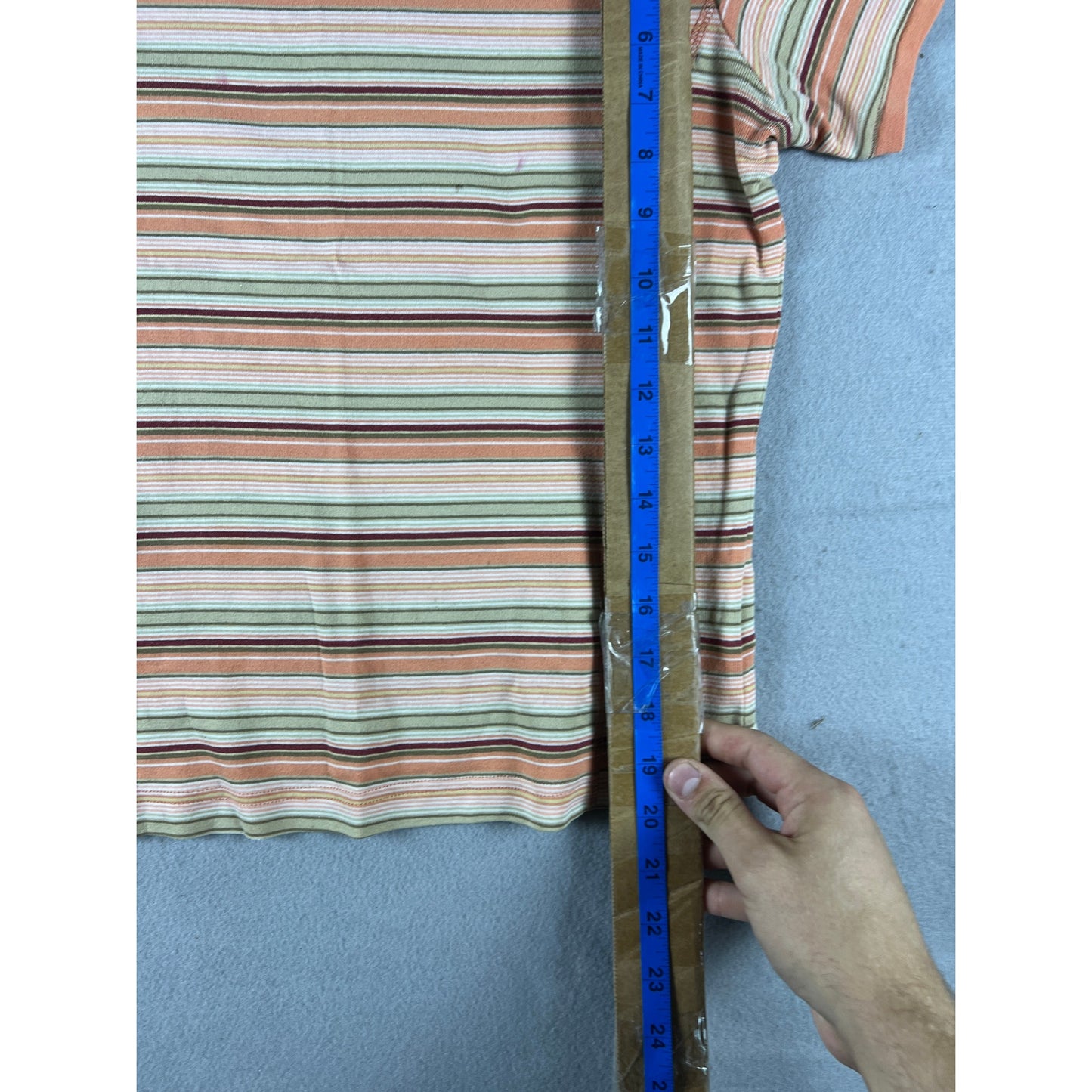 Columbia Stripes Top - Girls L 10/12