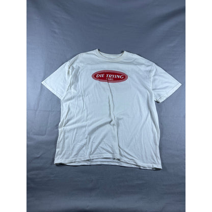 Die Trying Cabo Funny Humor Tell T-Shirt - XXL
