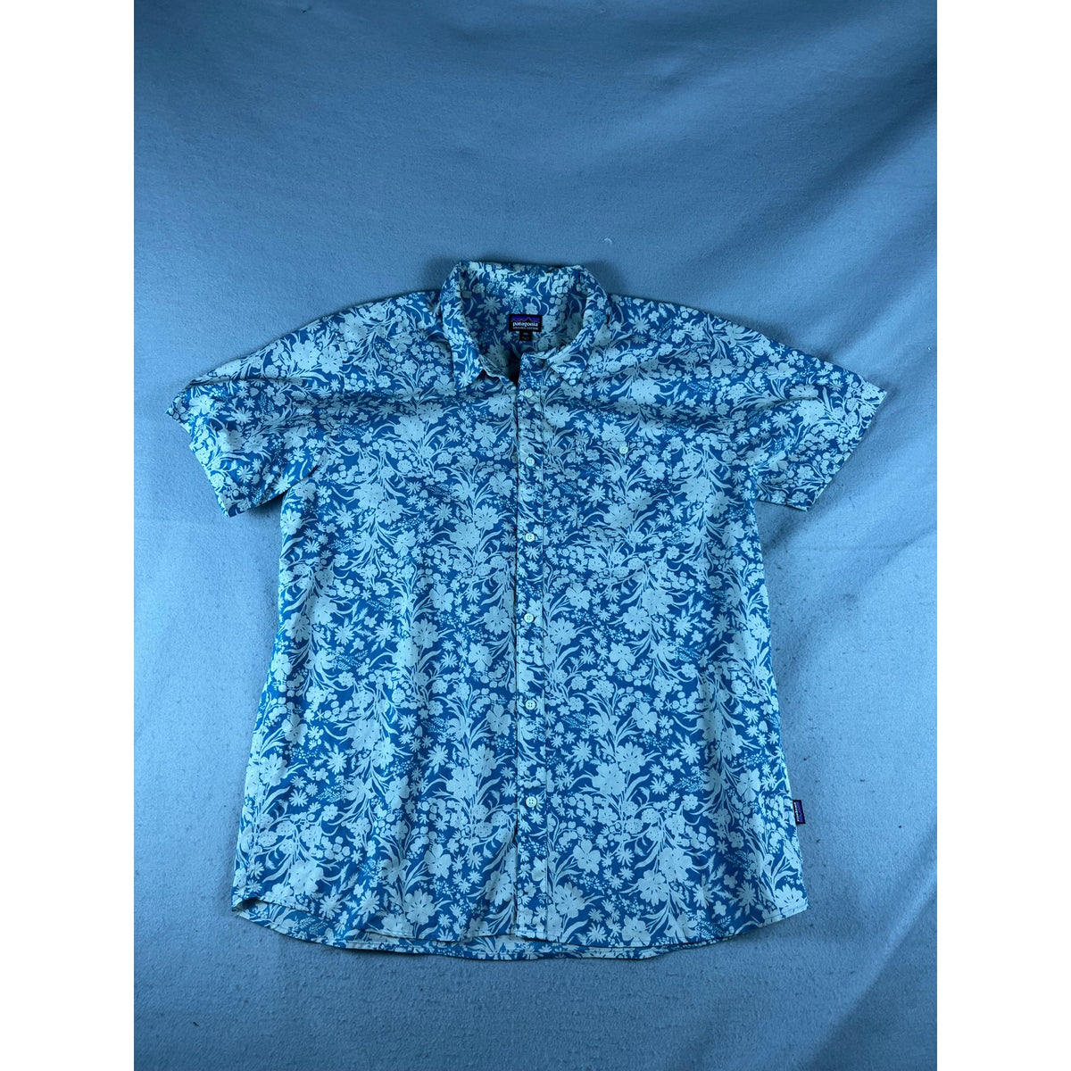 Patagonia Organic Cotton Floral Shirt - 2XL