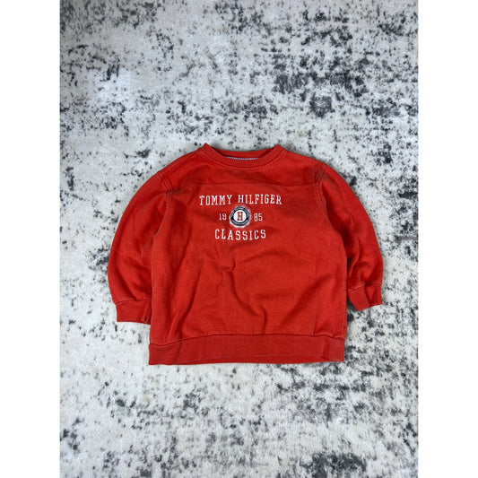 Vintage Tommy Hilfiger Spellout Crewneck - 6T