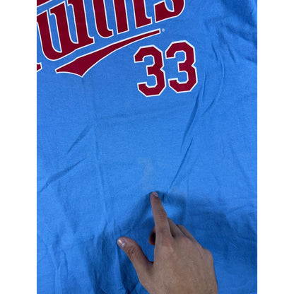 Vintage Minnesota Twins Justin Morneau #33 T-Shirt - XL