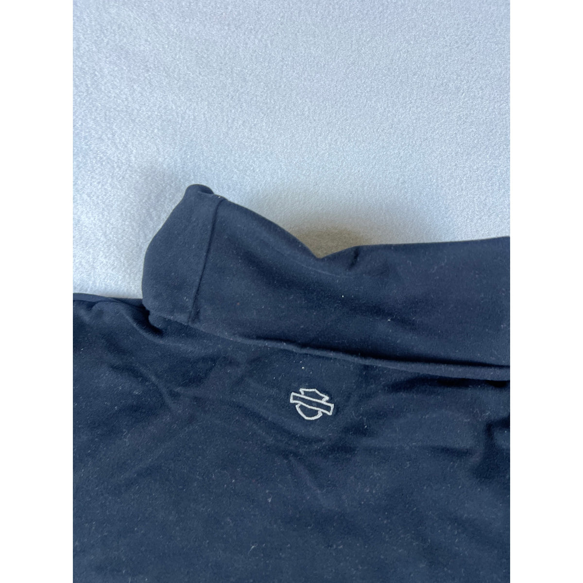 Black Harley Davidson Thermal Mock Neck - L