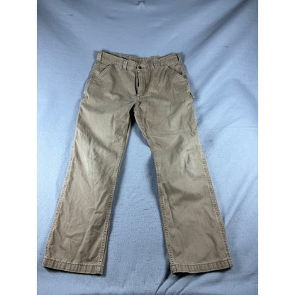 Carhartt Relaxed Fit Straight Twill Dungaree Pants - 38x32
