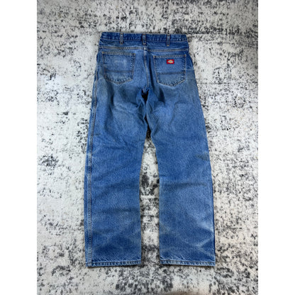 Vintage Denim Blue Dickie Carpenter Pants - 36