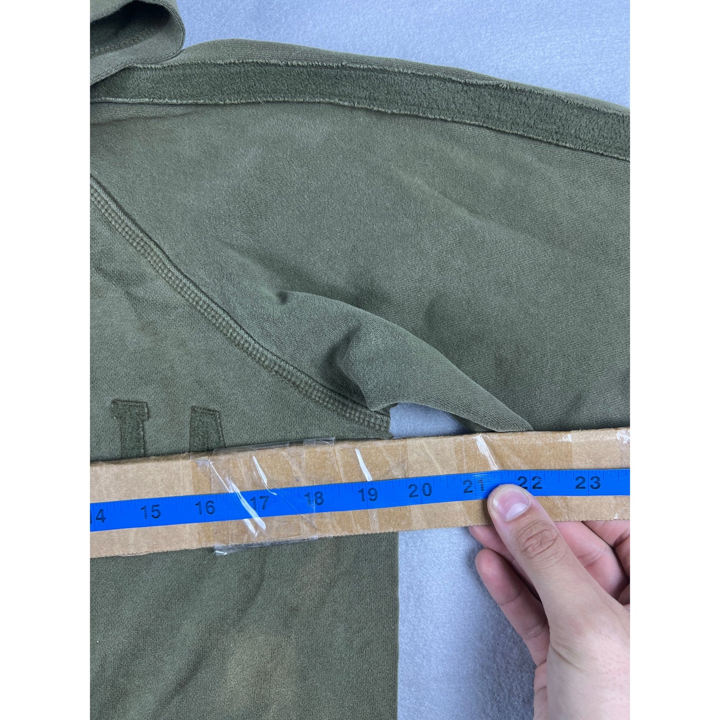 Vintage Green Columbia Full Zip Hoodie - YL