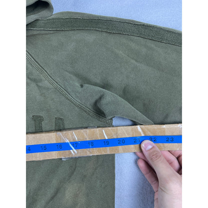 Vintage Green Columbia Full Zip Hoodie - YL