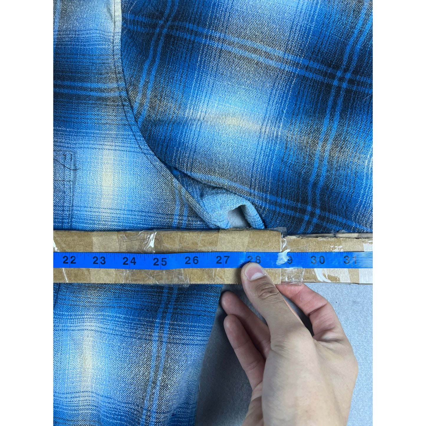 Vintage 90s OshKosh B'gosh Shadow Plaid Flannel - XXL