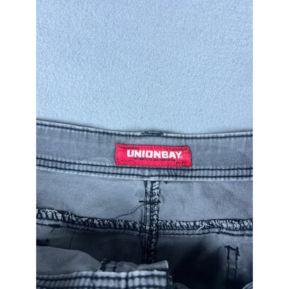 Union Bay Grey Camo Cargo Shorts - 38