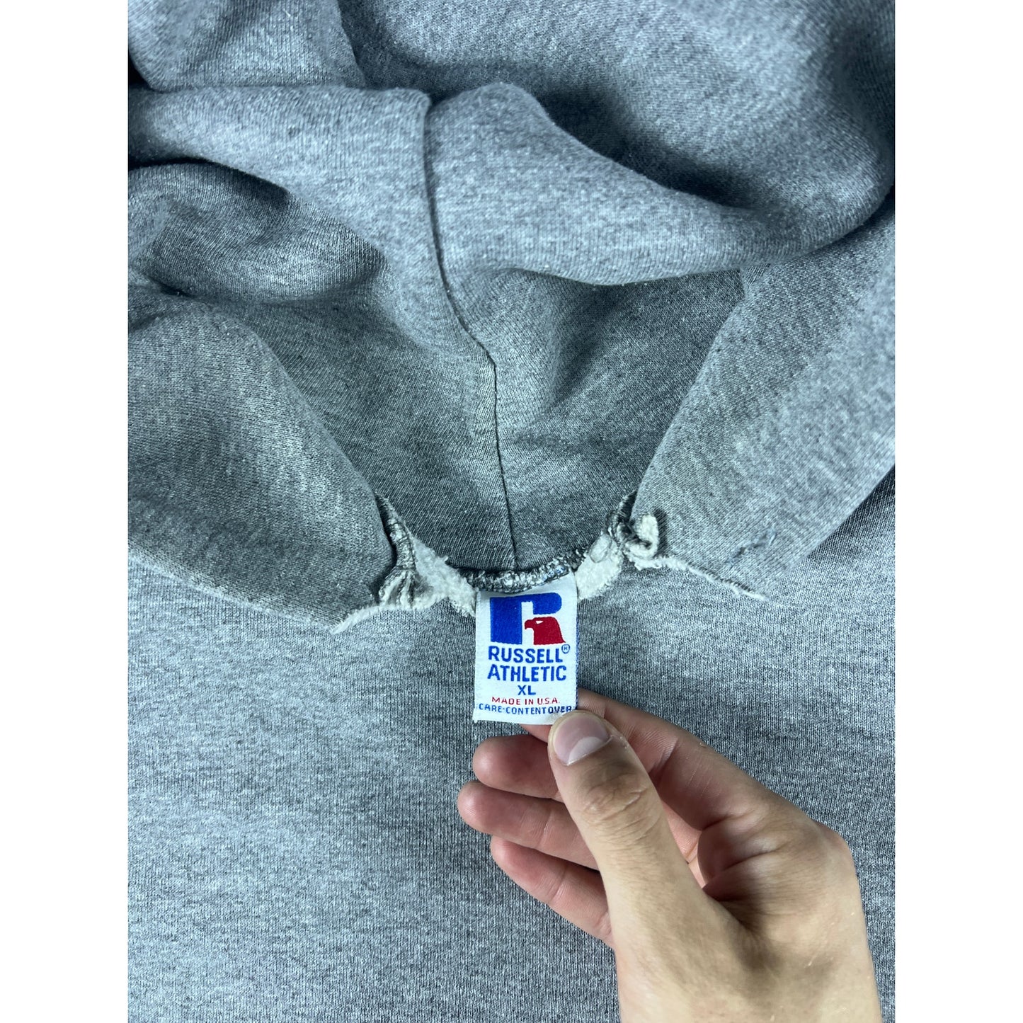 Vintage 90s Russell Athletic Hoodie - XL