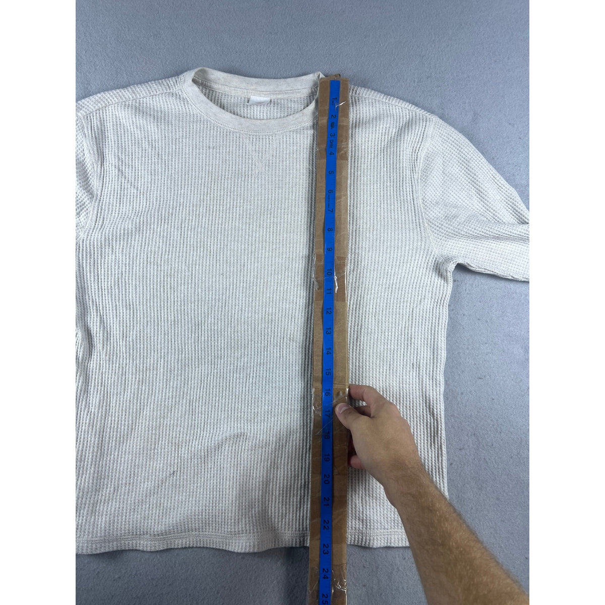 Wonder Nation Thermal Waffle Knit Shirt Boys - 14-16