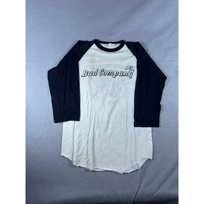 Vintage 1979 Bad Company Desolation Angels USA Tour Baseball Raglan Shirt -  XL