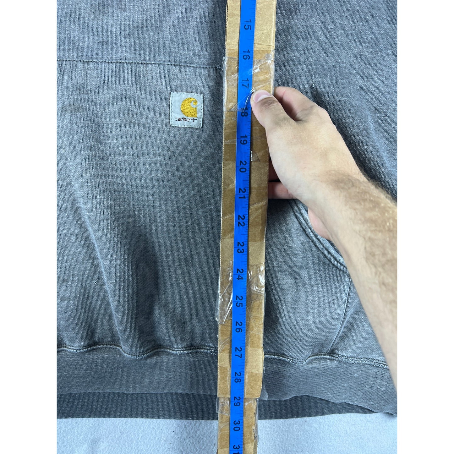 Carhartt Distressed Hoodie Sweatshirt - 4XL