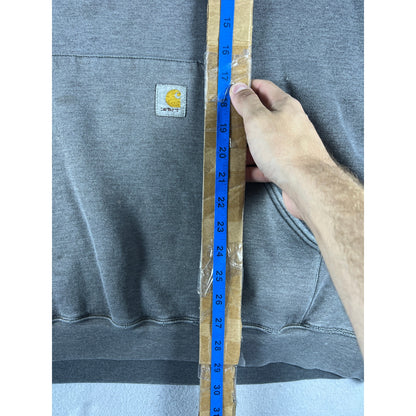 Carhartt Distressed Hoodie Sweatshirt - 4XL