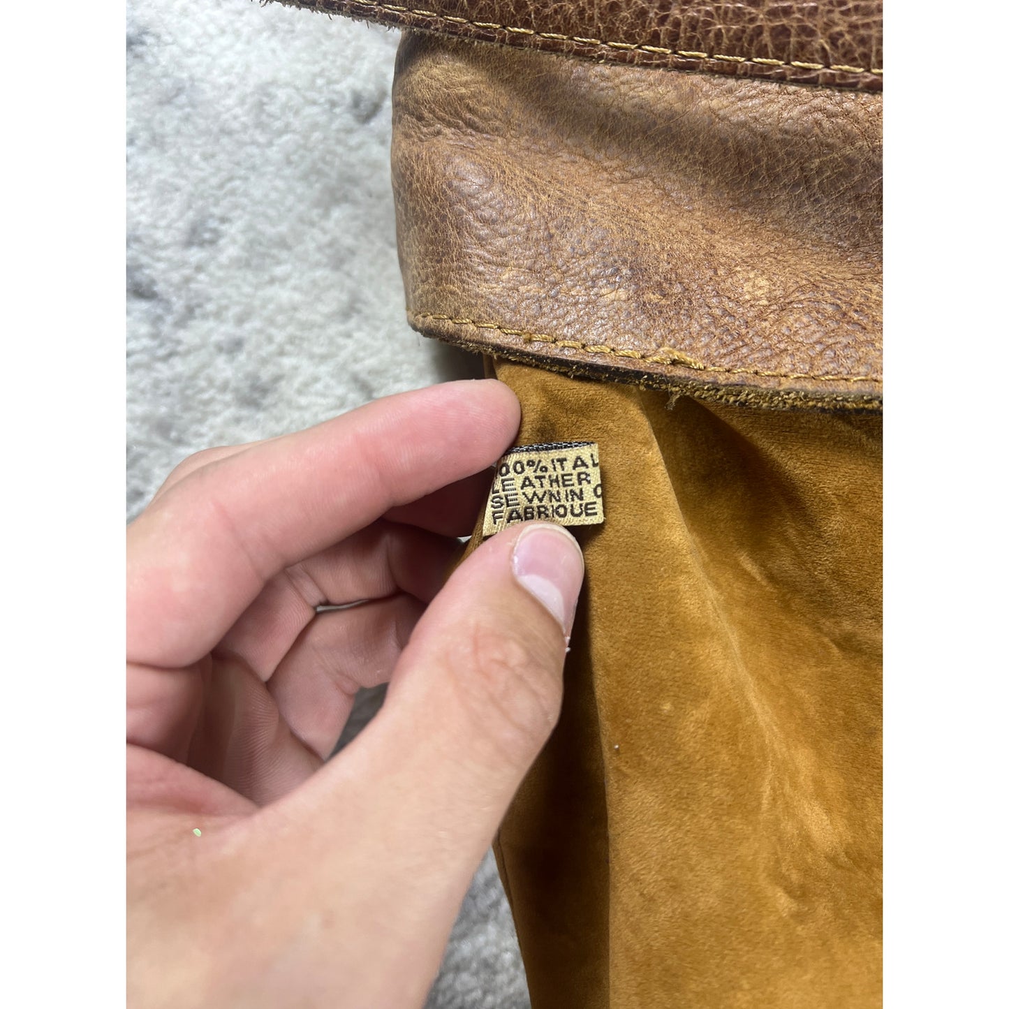 Vintage PATRICIA NASH 100% Leather Tote
